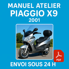 Manuel Atelier Piaggio X9 2001