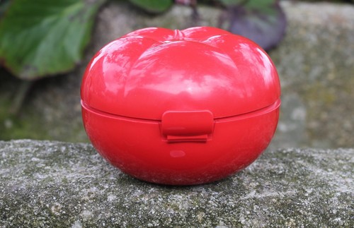 Boîte tomate tupperware - tupperware, rouge