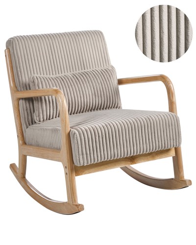 Fauteuil bascule vintage en - bascule,