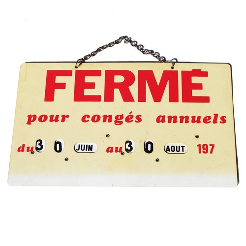 Pancarte vintage porte de - pancarte,