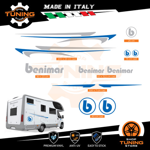 Autocollants camper kit - de,