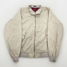 Vintage Baracuta Four Climes G9 Khaki Jacket England Plaid Lining 22x26