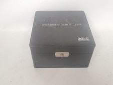 Vintage Wild Heerbrugg Binokularer Schrägtubus Microscope w/ Accesories