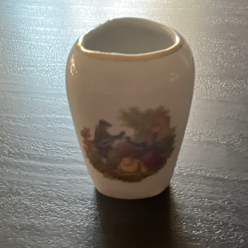Limoges vase soliflore - vase, en