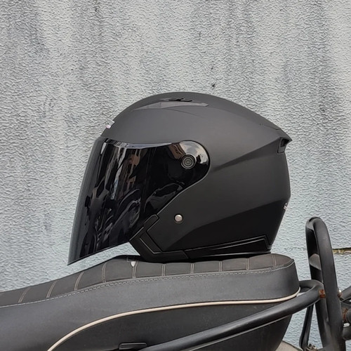 Casque moto demi - -jet, homme