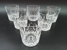 SÈVRES - 6 CRYSTAL WHISKEY GLASSES
