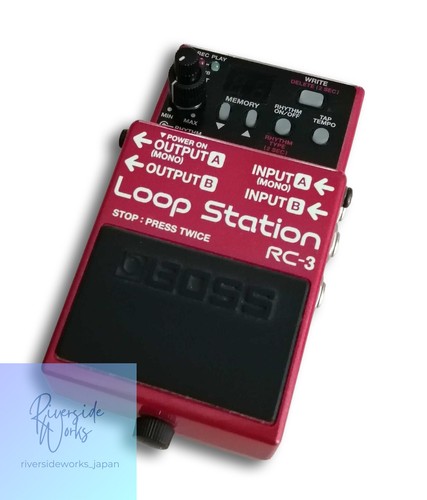 Pédale effet boss - pédale, rc-3
