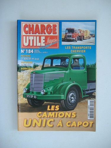 Charge utile 184 tracteurs - 184,