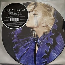 LADY GAGA "JUST DANCE" 7" PICTURE DISC VINYL BRAND NEW / NEUF