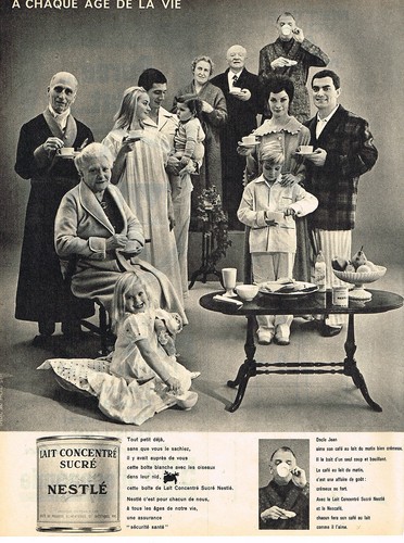 Publicite 1960 nestle - publicite,