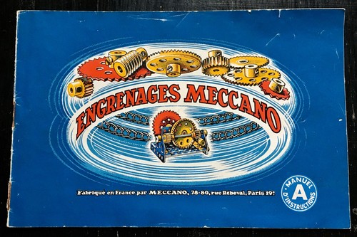 Meccano france manuel - meccano,