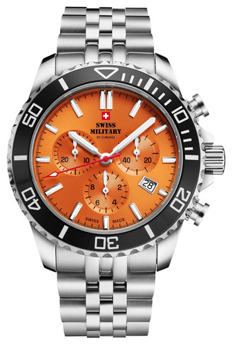 Swiss military chrono - military,