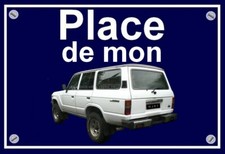 plaque " PLACE DE MON TOYOTA
