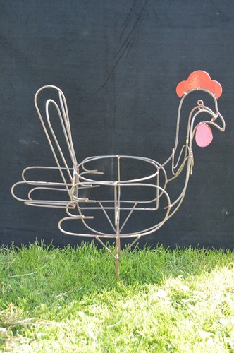 Jardiniere forme poule - jardiniere,