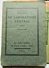 MAX JACOB/LE LABORATOIRE