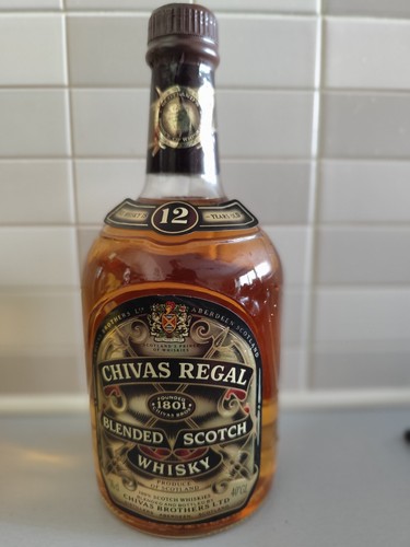 Bouteille chivas regal 12 - bouteille,