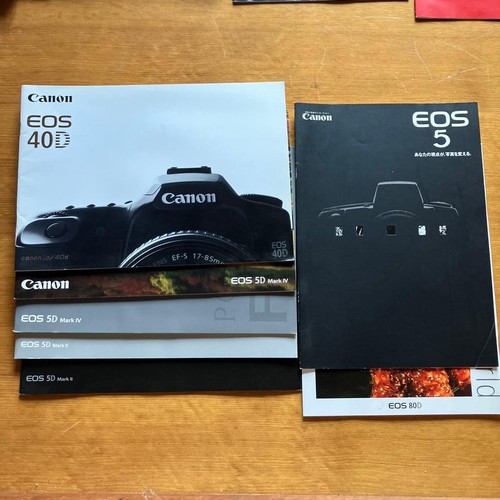 Catalogue canon eos camera - catalogue,