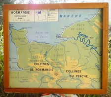 ancienne carte géographie MDI