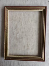 cadre bois baguette doré