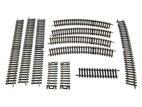 Lot rails jouef maillechort - maillechort, ho