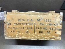 Caisse mortier 81 mm Brandt