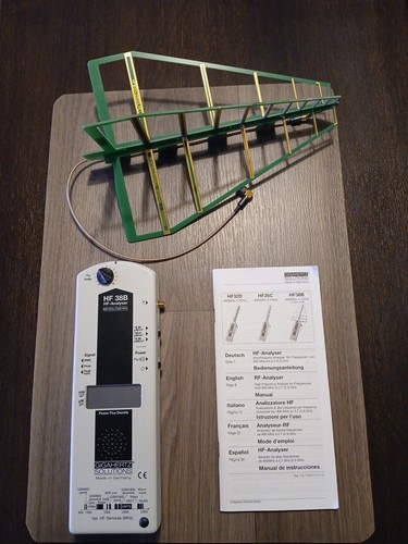 Gigahertz analyser 38b - , hf