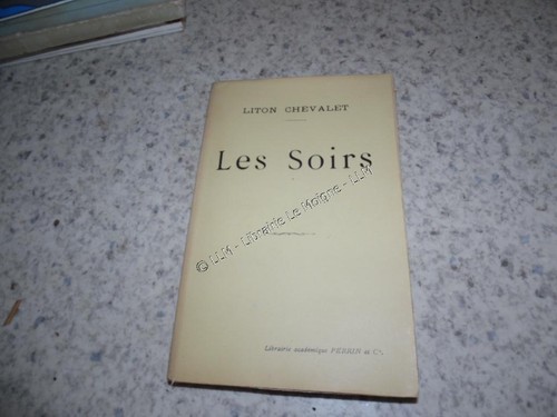 1909 les soirs liton chevalet - soirs.liton,