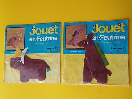 Jouets feutrine années - en,