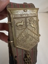 Vintage Masonic Odd Fellows Justitia Universalis Pax Aut Bellum Beautiful Badges