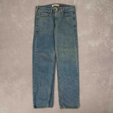 Levi's Vintage 505 Straight Fit Jeans W32 L32 Men's Blue Denim