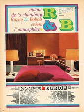 1967 ADVERTISEMENT ROCK & BOBOIS furniture