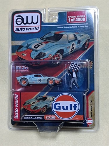 Auto world 1965 ford gt40 - gt40, gulf