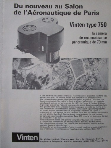 1973 pub vinten type 750 - 5/1973,