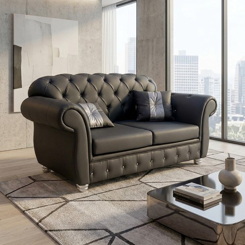 Divan lit chesterfield - divan-lit,