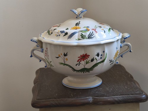 Grande soupiere faience - faience, de