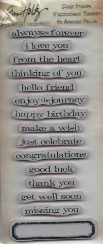 Tim holtz stampers anonymous - holtz,