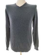 ⭐ HAMPTON REPUBLIC Pull Homme pour Hommes Bleu Marine S Manches longues Coton ⭐