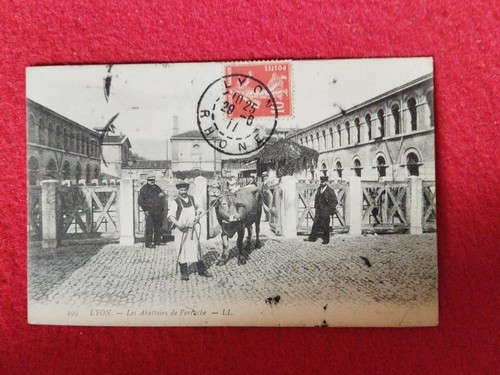 Cpa lyon les abattoirs de - .,