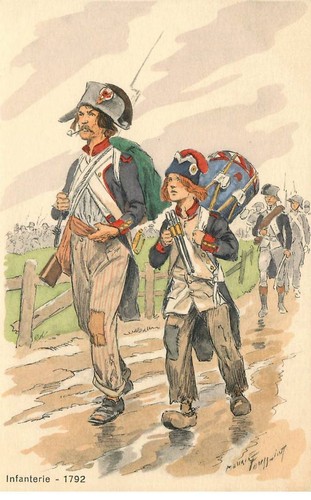 Uniforme soldat infanterie - uniforme,