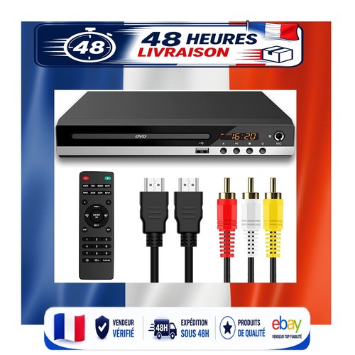 Lecteur dvd hdmi 1080p toutes - dvd,