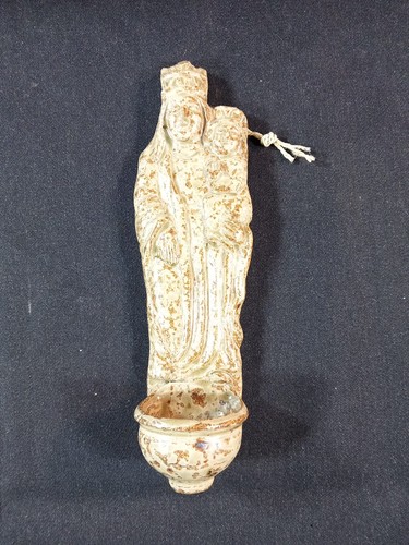 Vierge faience xxe hulotte - la,