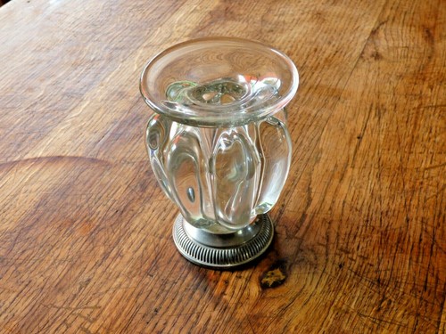 Jolie vase verre épais - jolie,