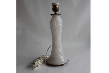 Pied de lampe opaline