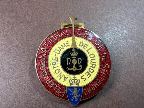 Insigne pèlerinage belge - insigne,