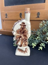 Handmade Fine Ceramic Liqueur Bottle - Corsican Origin