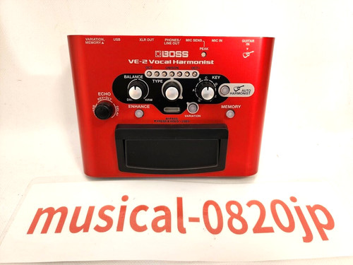 Boss vocal harmonist - ve-2,