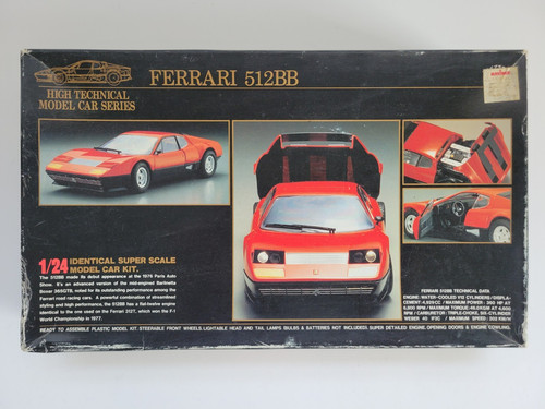 Tokyo marui ferrari 512bb - 1/24,