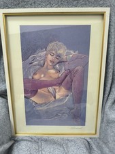 Tableau Lithographie, signé