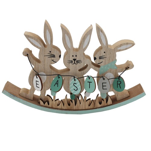 Plaque pâques lapin - pâques,