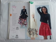6724 PATRON BURDA style  jupe
